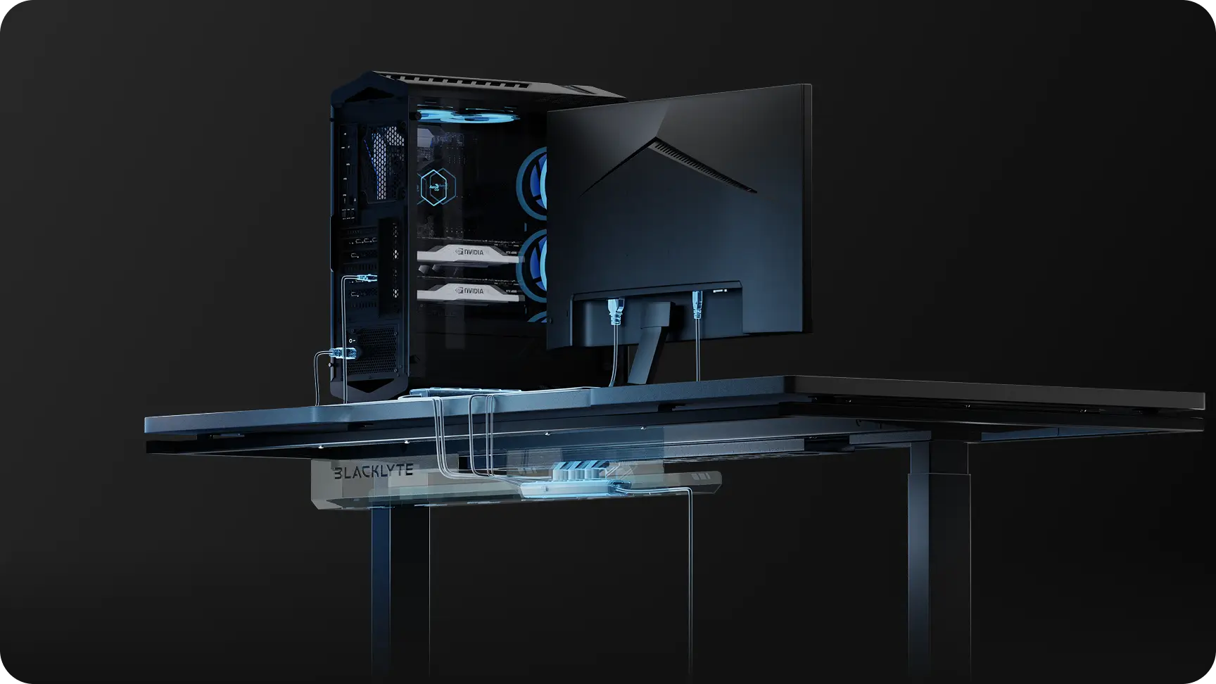 <p>LESS CABLES <br>MORE PRODUCTIVITY</p>