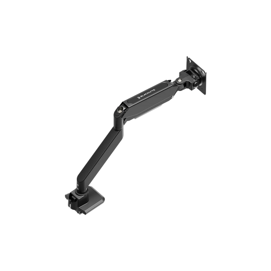Blacklyte single black monitor arm