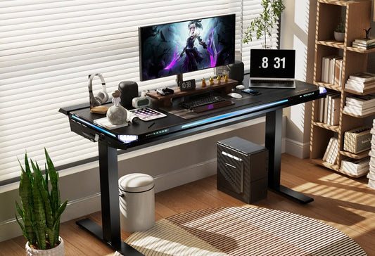 Blacklyte Gaming Desks Improve Posture and Reduce Fatigue