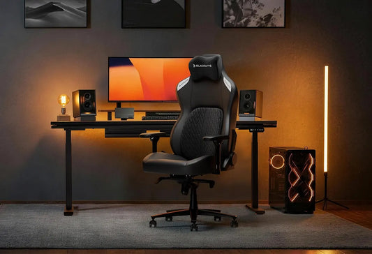 Blacklyte swivel gaming chair