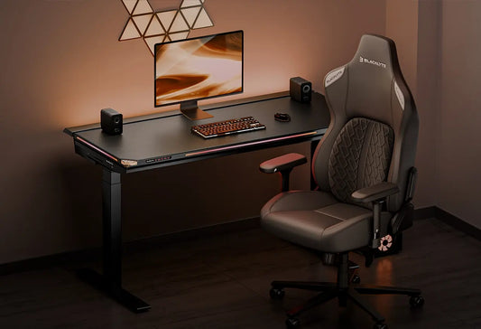 Ergonomic Gaming Chair Works with a Standing Desk