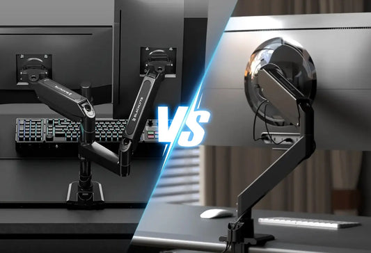 single vs dual monitor mount