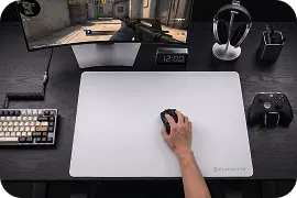 Atlas Glass Mouse Pad