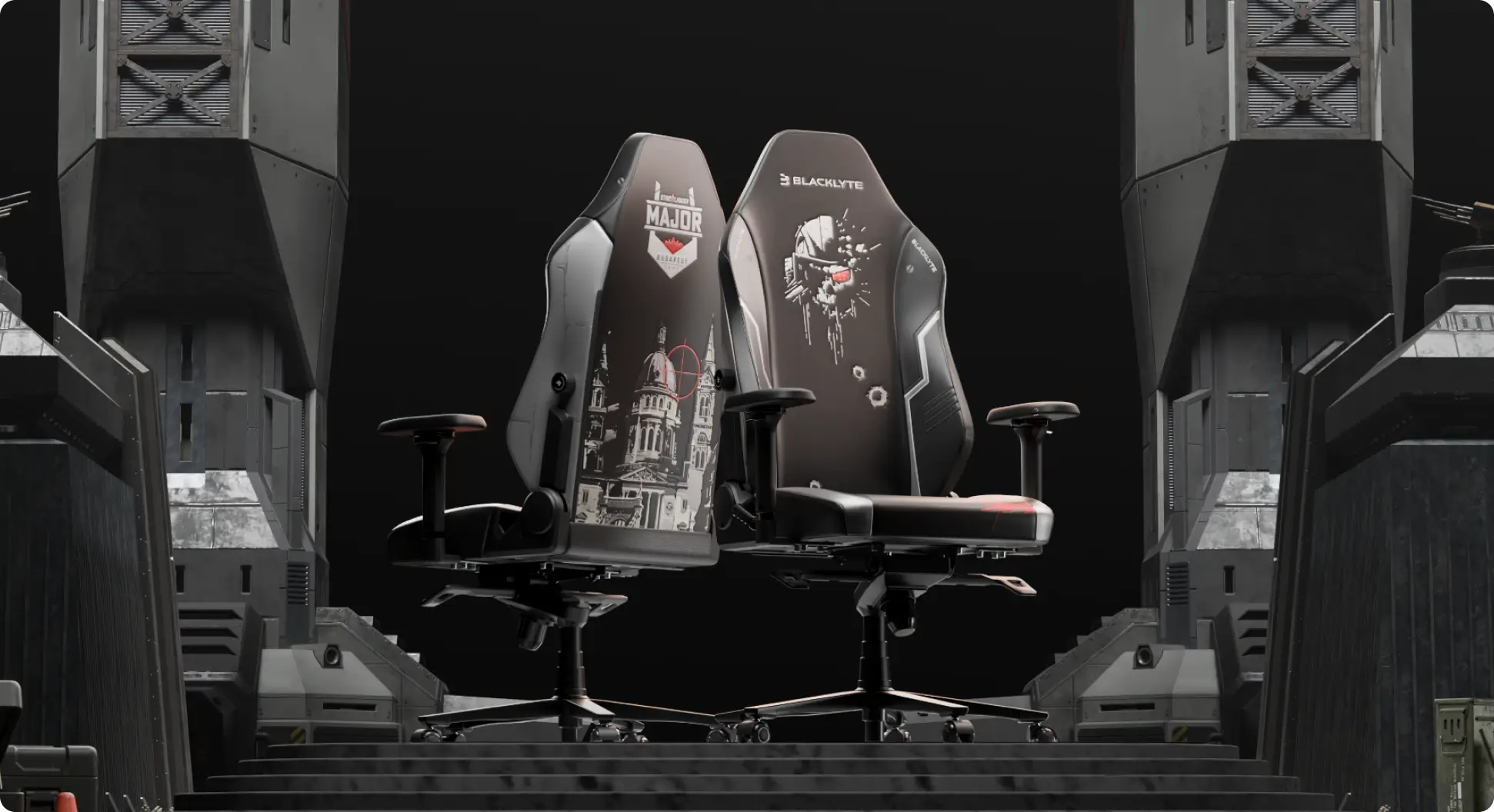 Limited edition Budapest Major gaming chair with ergonomic design