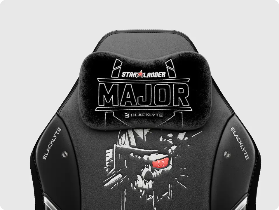Budapest Major gaming chair with a magnetic head pillow