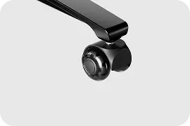 Close-up of Budapest Major Edition Gaming Chair Wheels