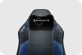 Liquid edition gaming chair with a magnetic head pillow