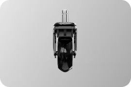 Ruedas de hoja bloqueables (juego de 5)