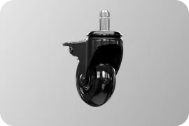 Ruedas de hoja bloqueables (juego de 5)