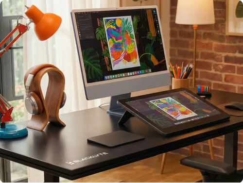 Brazo para monitor doble Atlas