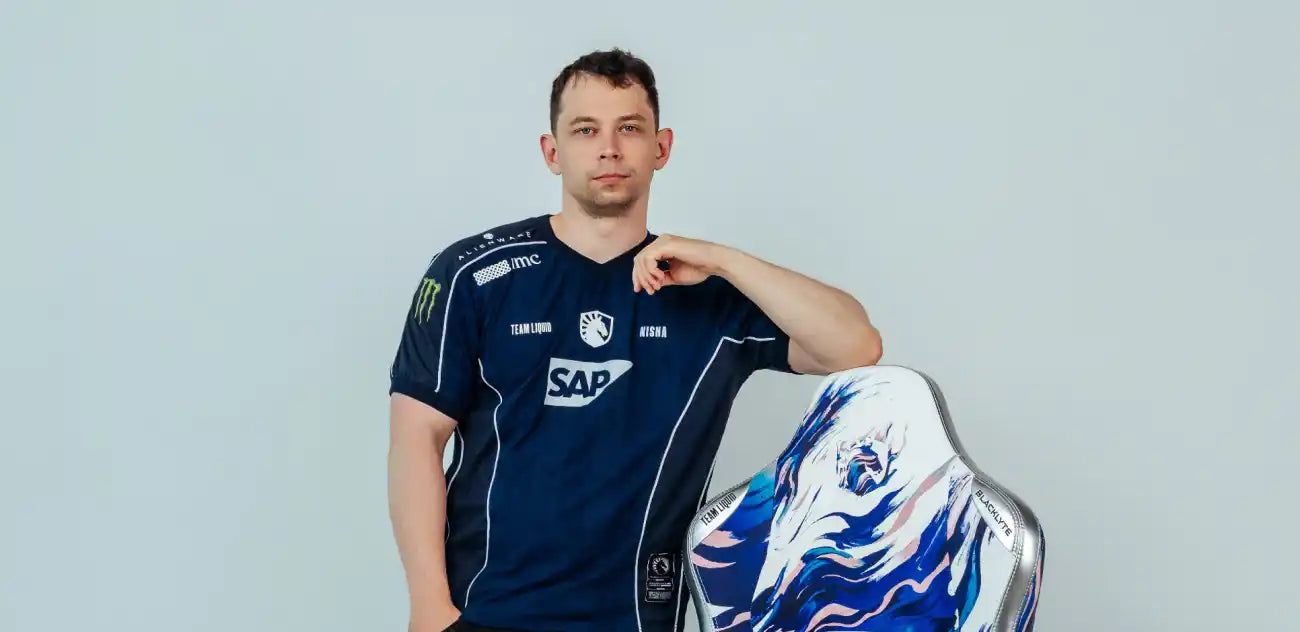 Blacklyte and Team Liquid esports gaming chair collaboration