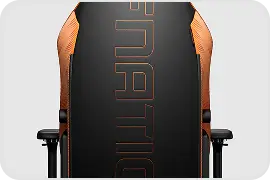 Back view of Fnatic gaming chair