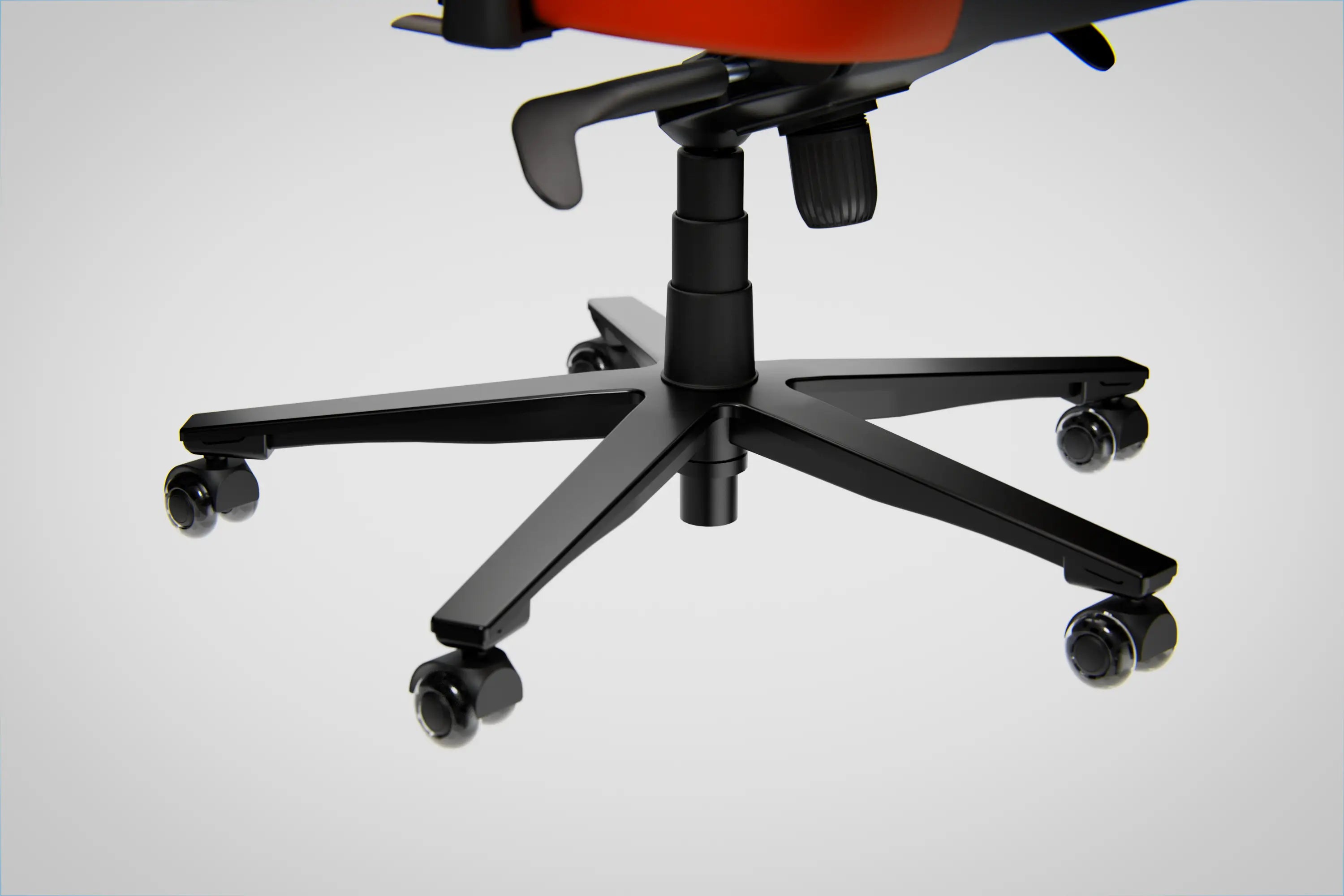 Caster Wheels of Blacklyte Gaming Chair