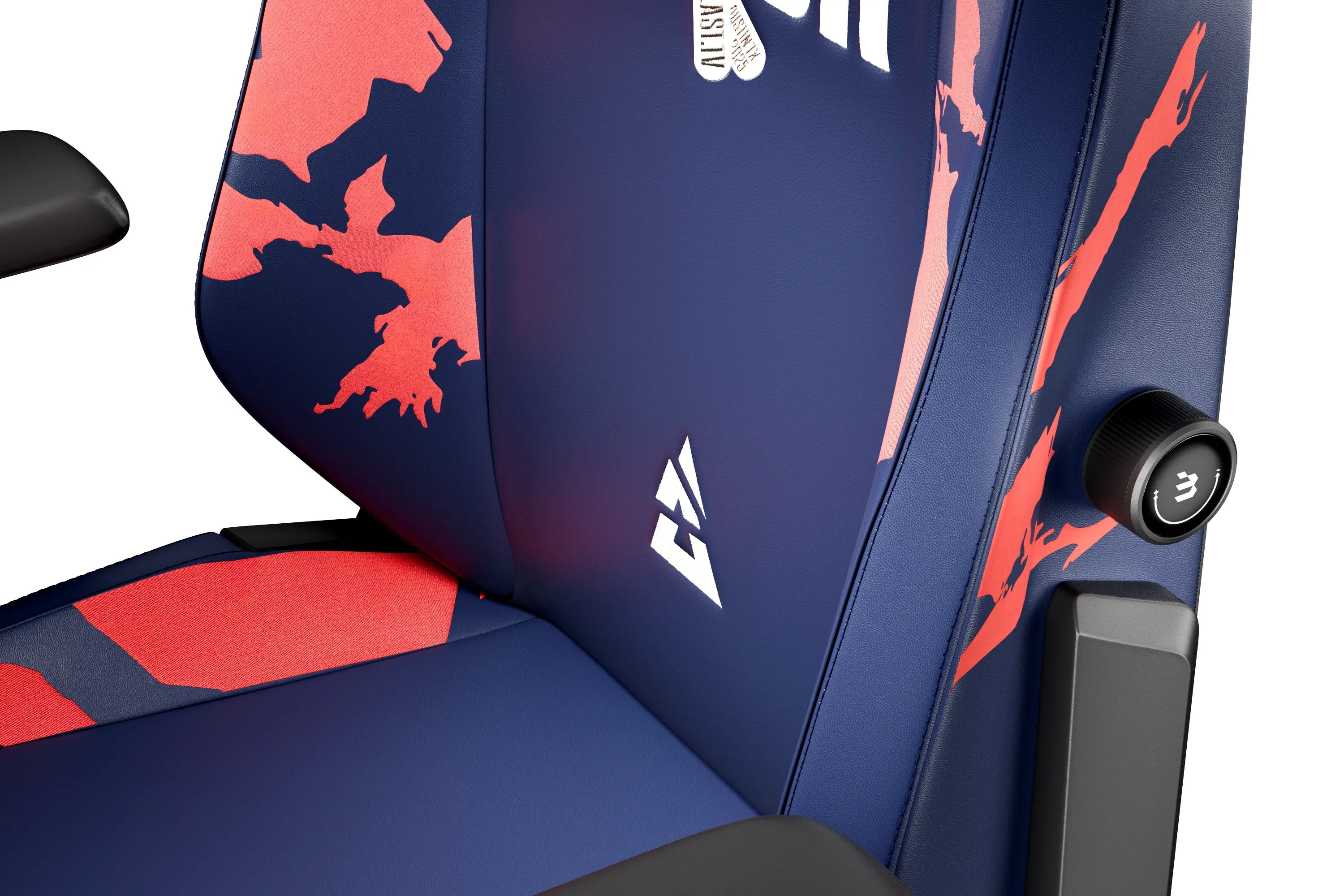 Austin Major edition esports gaming chair with adjustable lumbar support system