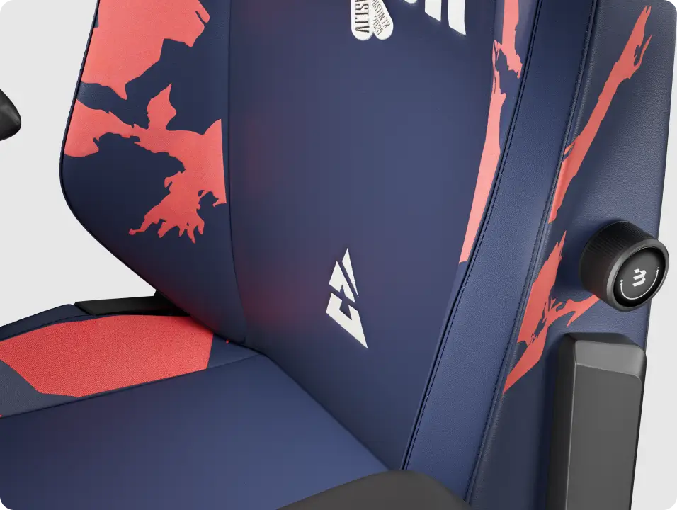 Austin Major Edition chair with bold esports styling and premium finish