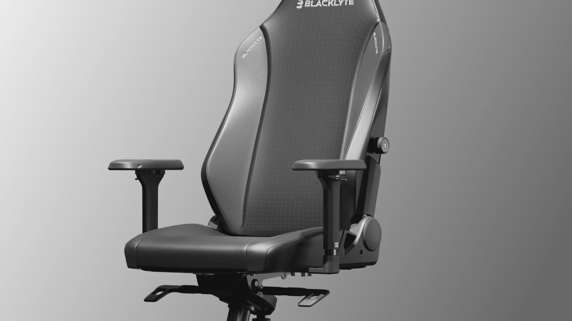 Blacklyte Athena Pro gaming chair with ergonomic and adjustable lumbar support