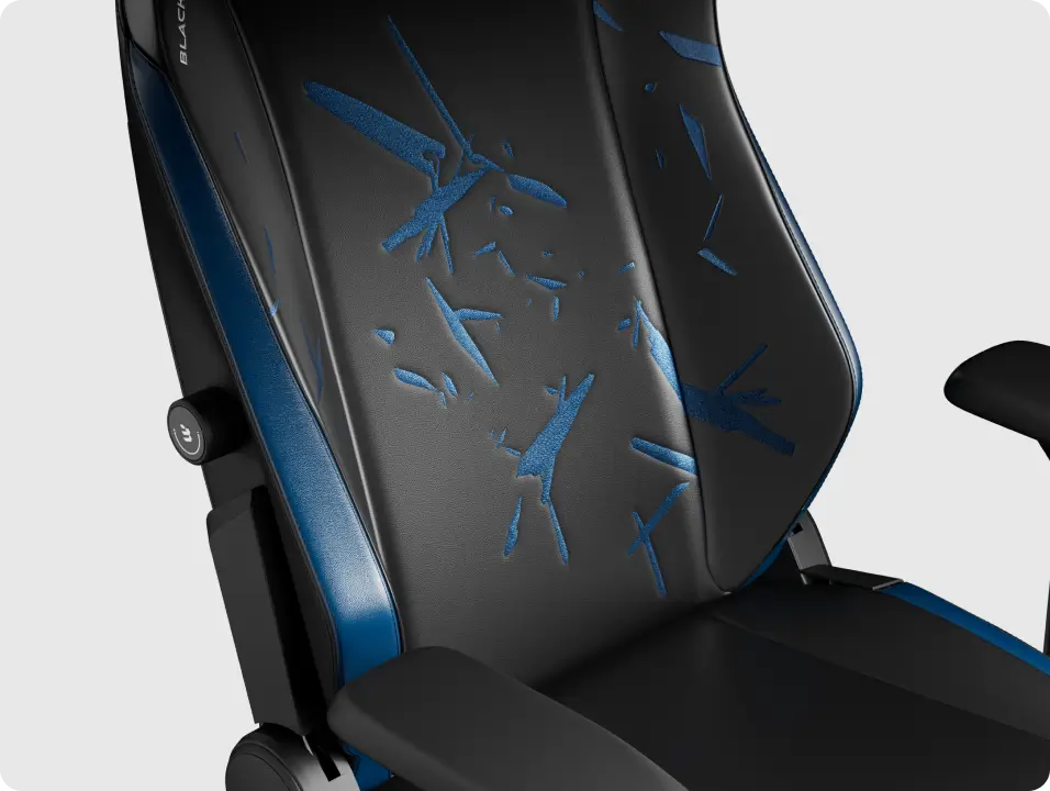 R6 Siege Edition gaming chair with high-back support and cushioning