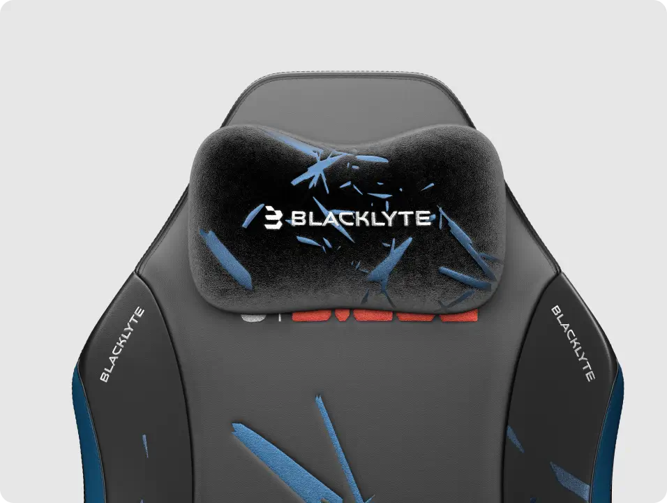 R6 Siege Edition gaming chair with a magnetic head pillow