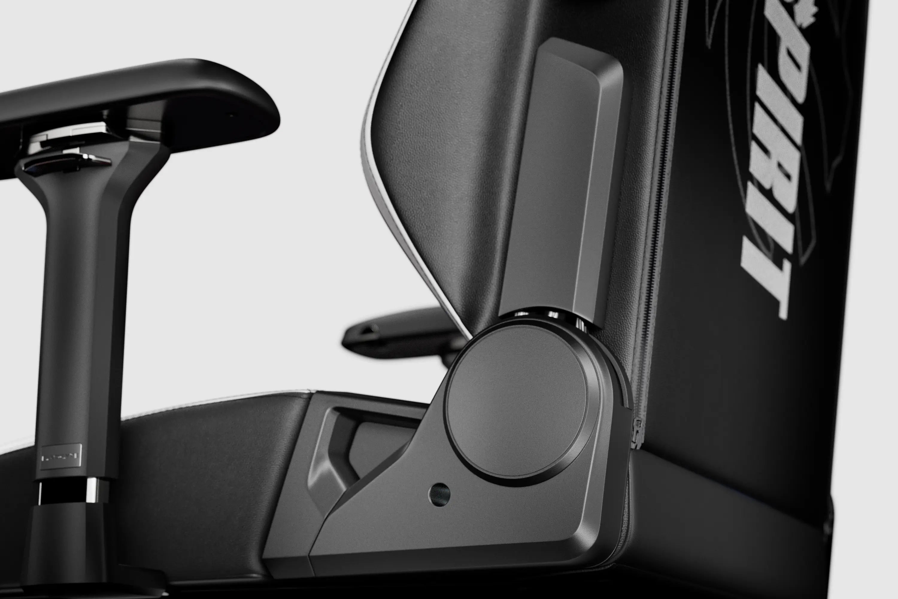 Side view of team spirit edition gaming chair