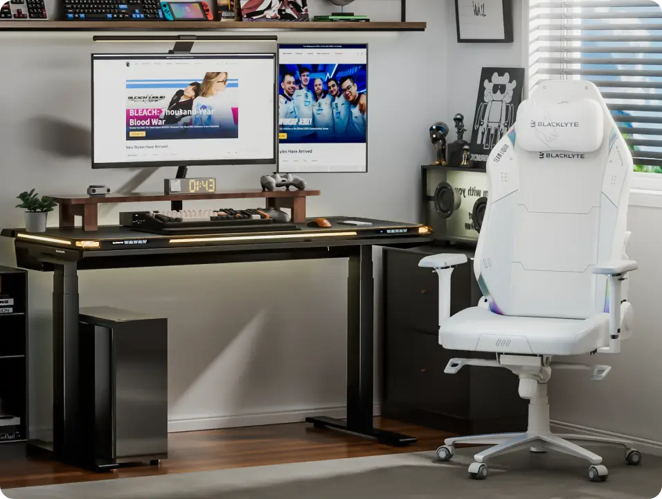 Liquid gaming chair for home gaming room setup