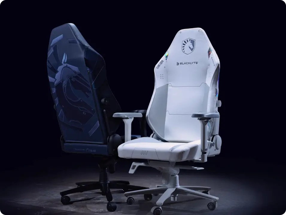 Ergonomic Liquid gaming chair with adjustable height and tilt function