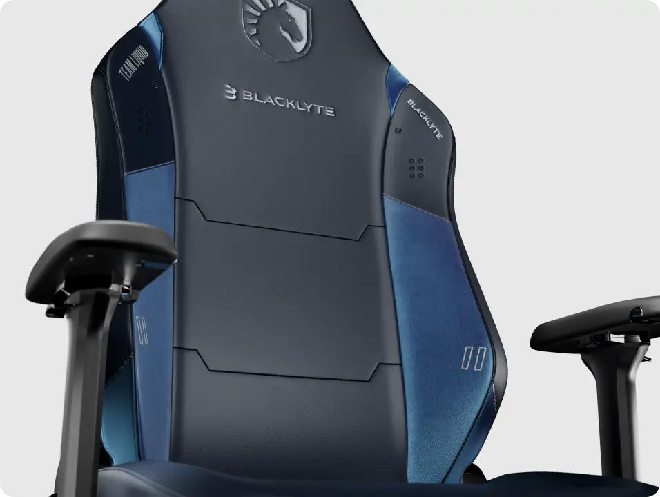 Liquid gaming chair with breathable material for long gaming hours